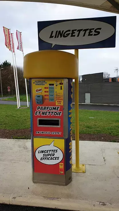distributeur de lingette