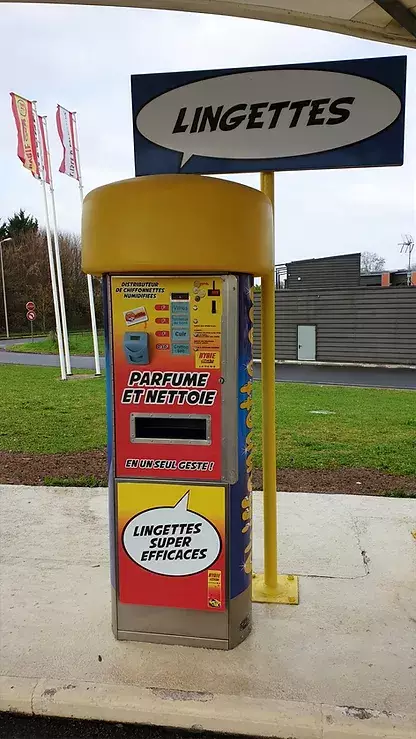 distributeur lingette